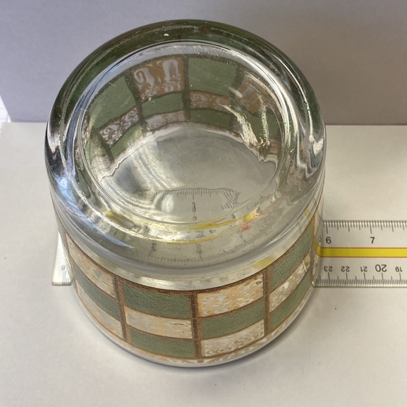 Vintage Dining Vintage Mid Century Modern Culver Prado Glass Green